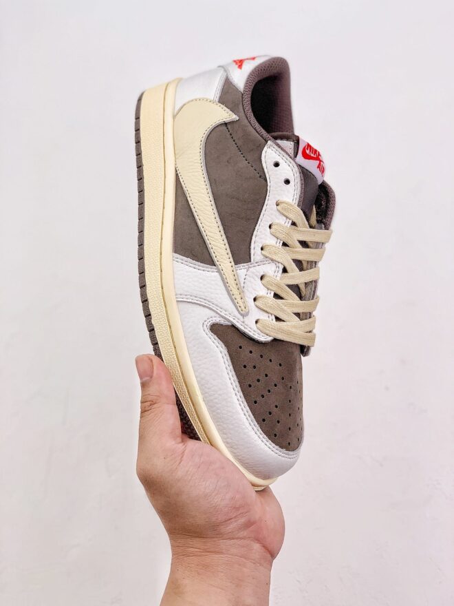 Travis Scott Reverse Mocha AJ1 Low Extended Size - Image 8