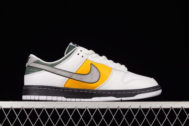 Nike SB Dunk Low Kobe White Yellow Green Black - Image 8