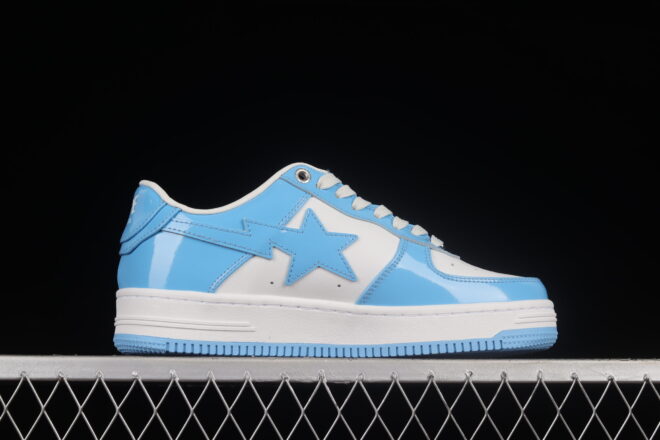 A Bathing Ape Bape STA Low Blue - Image 5