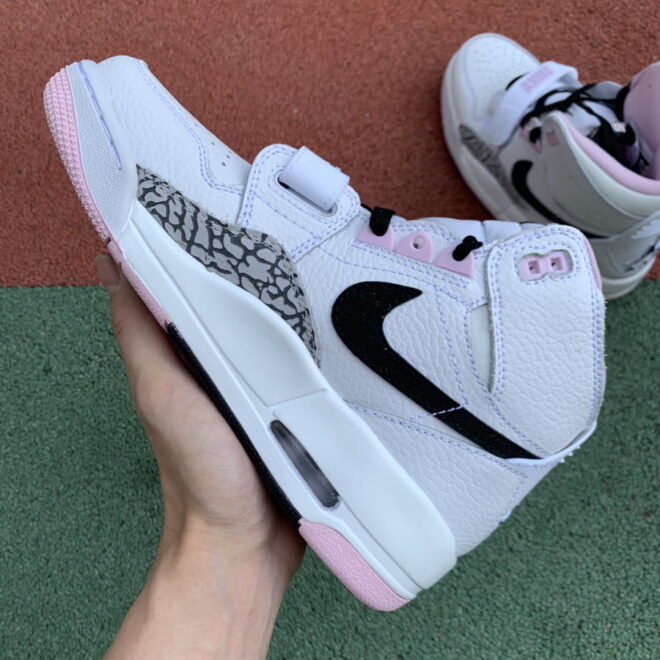 Air Jordan Legacy 312 White Black Pink Foam - Image 3