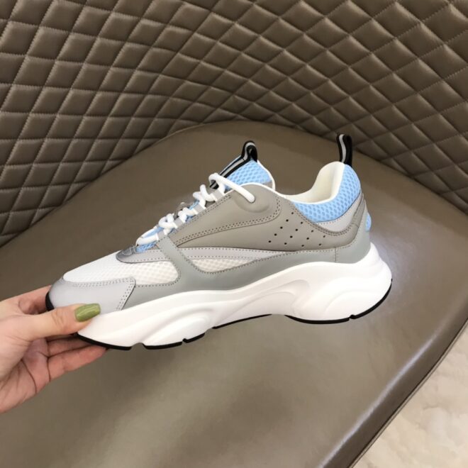 DIOR B22 Sneaker White Blue - Image 6