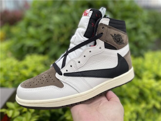 Jordan 1 Retro High Travis Scott Reverse Mocha - Image 6