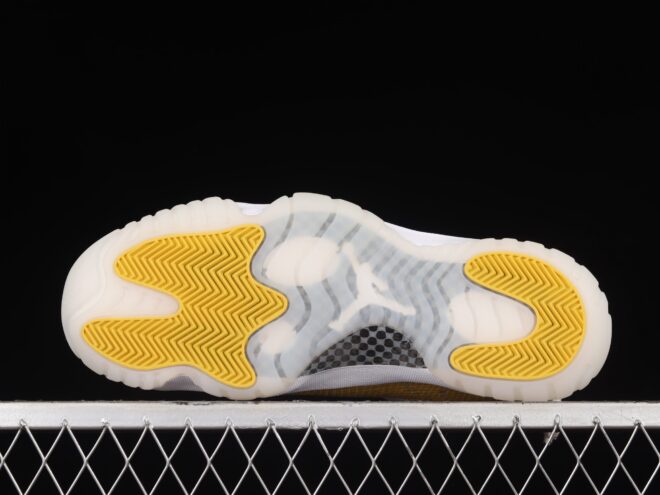 Air Jordan 11 Low Yellow Snakeskin - Image 11