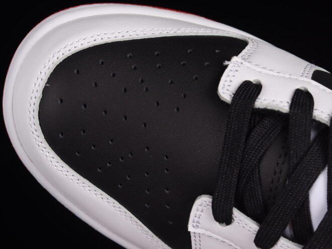 Nike Dunk Low Reverse Panda Red Swoosh - Image 3