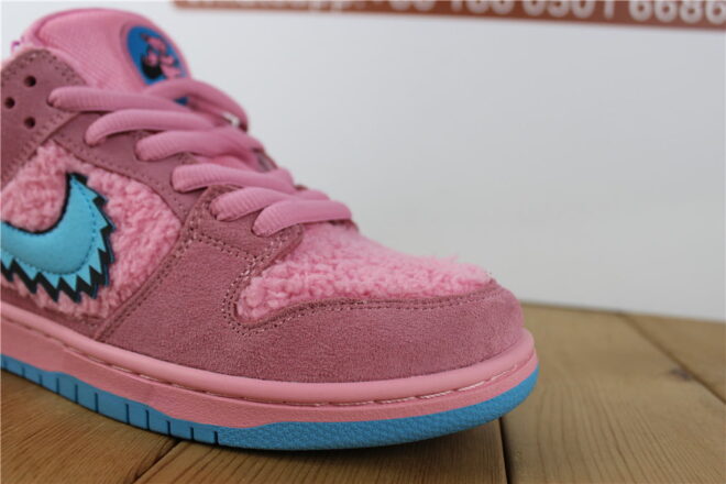 Grateful Dead SB Dunks Pink - Image 6