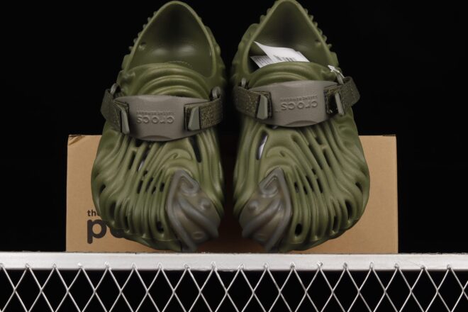 Salehe Bembury x Crocs Polle x Clog “Army Green” - Image 10