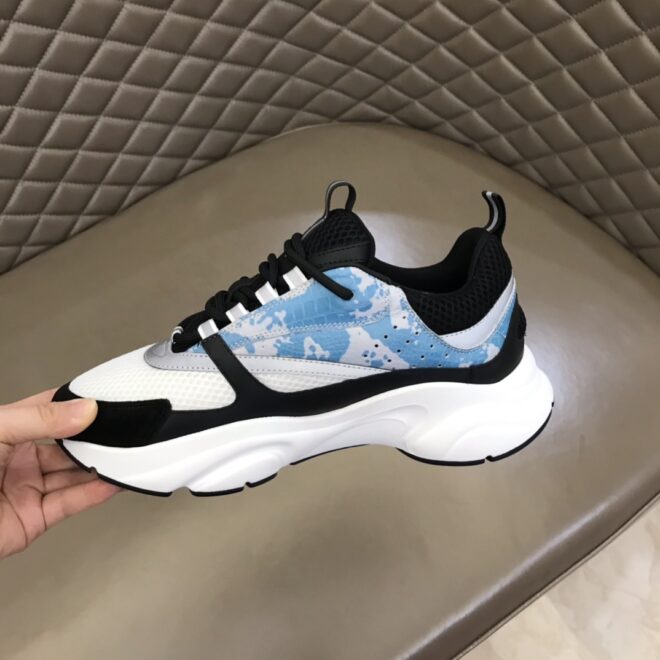 DIOR B22 Sneaker Blue Reflective - Image 2