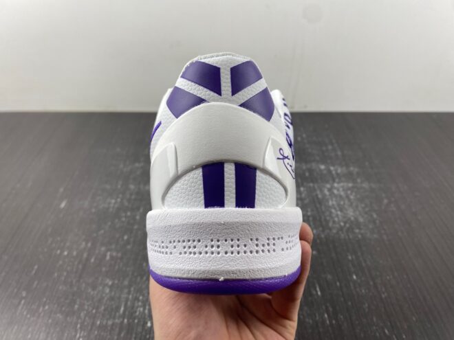 Nike Kobe 8 Protro White Court Purple - Image 8