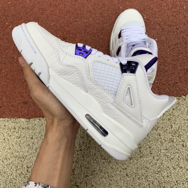 Air Jordan 4 Retro Metallic Purple - Image 8