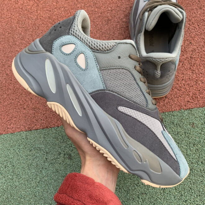 adidas Yeezy Boost 700 V2 Teal Blue - Image 5