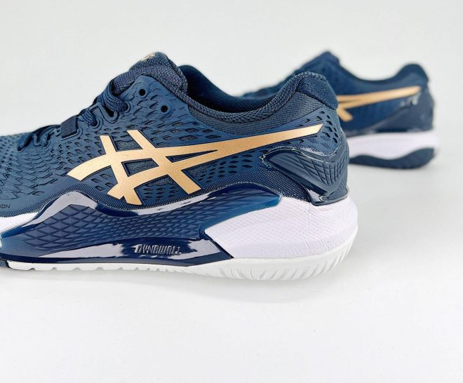 ASICS Gel-Resolution 9 Clay French Blue/Pure Gold - Image 8