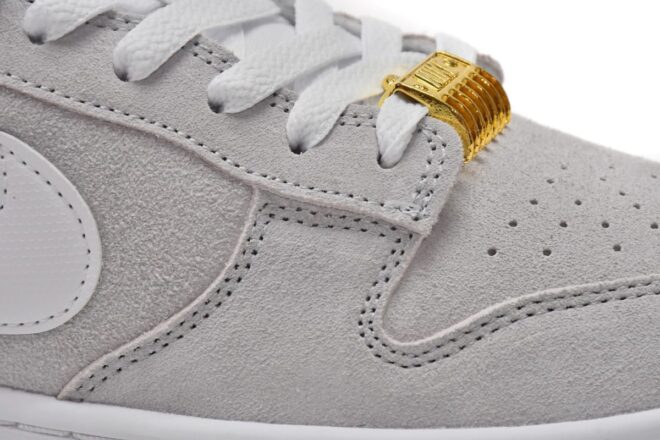 Nike Dunk Low SE Barber Shop Grey - Image 7