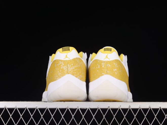 Air Jordan 11 Low Yellow Snakeskin - Image 4