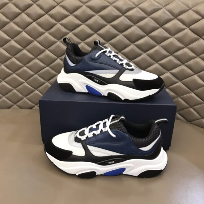 DIOR B22 Sneaker Blue Black - Image 2