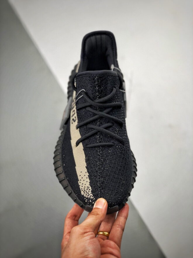 Adidas Yeezy Boost 350 V2 Core Black White - Image 4