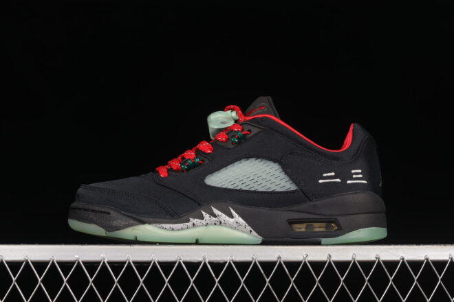 Jordan 5 Retro Low CLOT Jade - Image 4