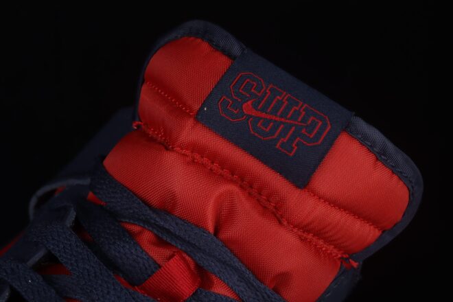 Nike SB Dunk High, Supreme By Any Means Navy - Image 2