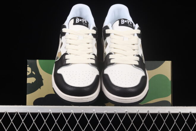 A Bathing Ape Bape SK8 STA Black - Image 7