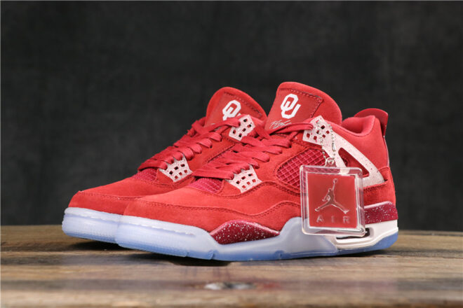 Air Jordan 4 Retro Oklahoma Sooners - Image 3