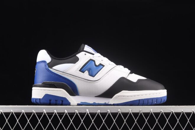 New Balance 550, White Royal Black - Image 2