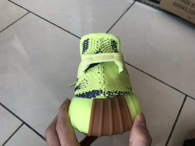 Adidas Yeezy Boost 350 V2 Semi Frozen Yellow - Image 4