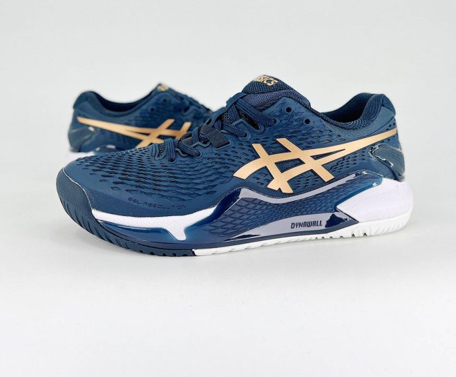 ASICS Gel-Resolution 9 Clay French Blue/Pure Gold - Image 3