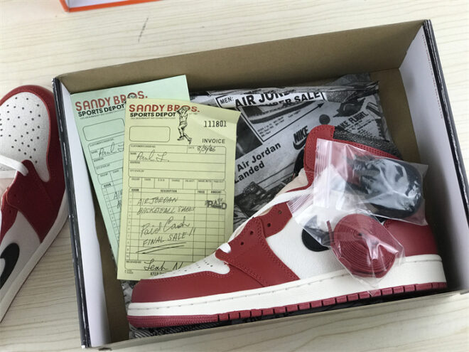 Air Jordan 1 High OG Lost and Found Replica Size 14 - Image 18