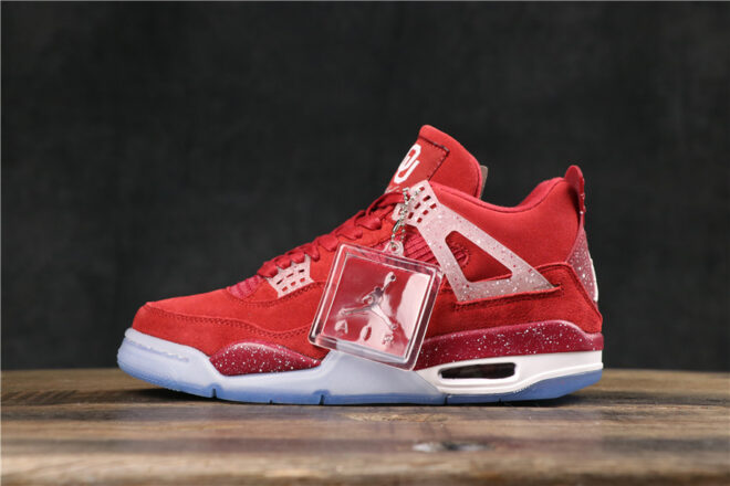 Air Jordan 4 Retro Oklahoma Sooners - Image 4