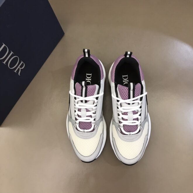 DIOR B22 Sneaker Cream Lavender - Image 2