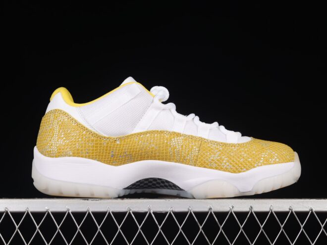 Air Jordan 11 Low Yellow Snakeskin - Image 6