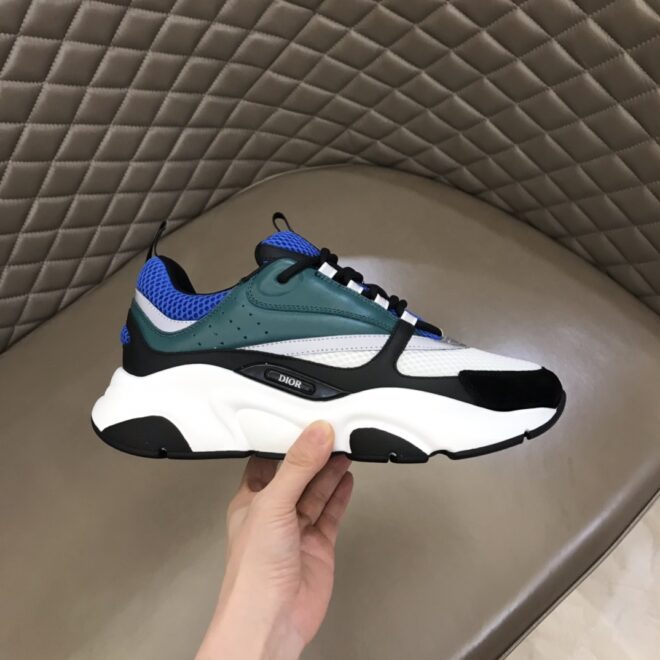 DIOR B22 Sneaker Blue Deep Green - Image 5