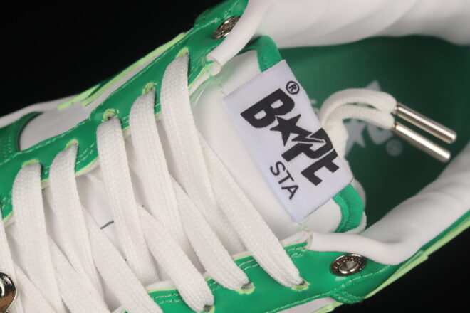 A Bathing Ape Bape STA "Tokyo" Low Green - Image 7