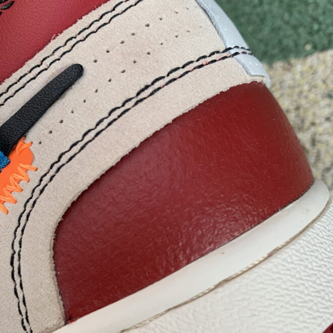 OFF WHITE Air Jordan 1 Chicago Red Extended Size - Image 17