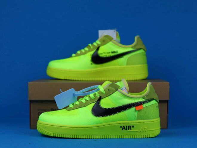 Nike Air Force 1 Low OFW Volt - Image 4