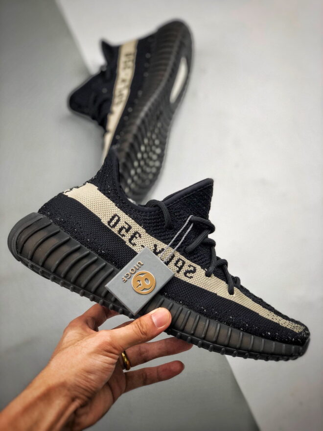 Adidas Yeezy Boost 350 V2 Core Black White - Image 5