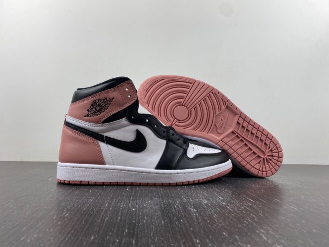 Jordan 1 Retro High Rust Pink - Image 3