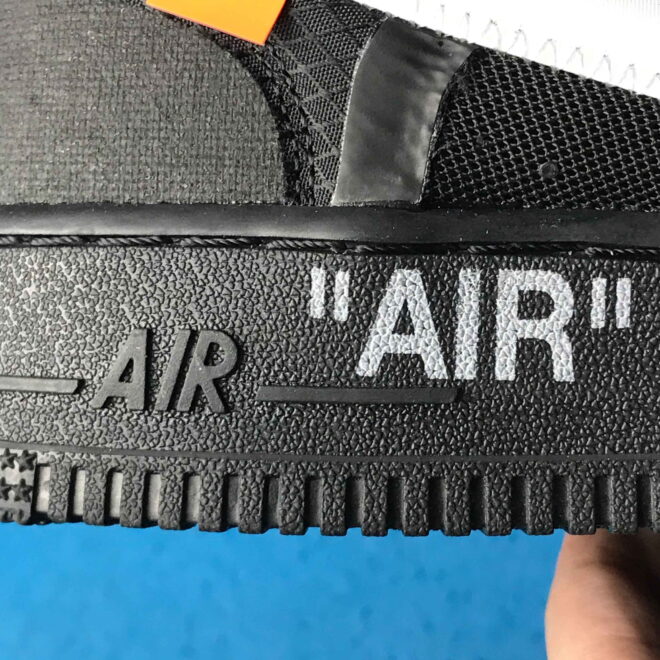 Nike Air Force 1 Low Off-White Black White Replica - Image 6