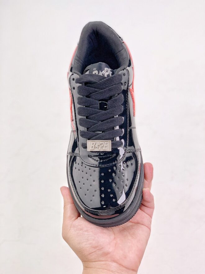 A Bathing Ape Bape Sta Low Shark Black - Image 10