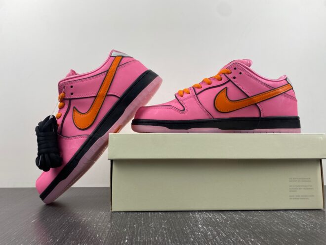 The Powerpuff Girls x Nike SB Dunk Low “Blossom” - Image 7