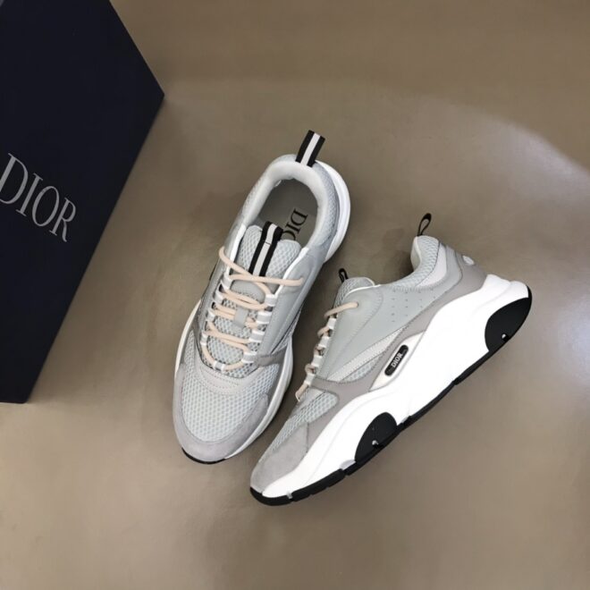 DIOR B22 Sneaker Grey White - Image 3