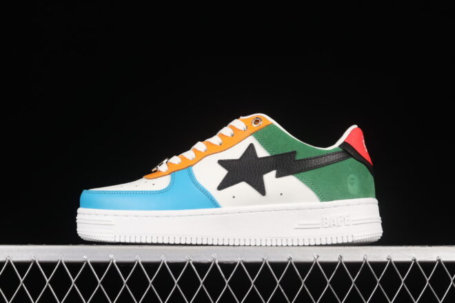 A Bathing Ape Bape STA Low Tokyo Multi - Image 3