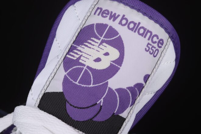 New Balance 550, White Purple - Image 8