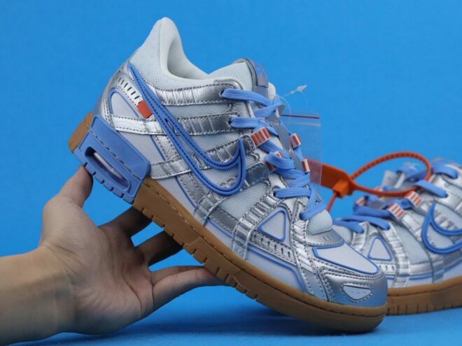 Nike Air Rubber Dunk OFW UNC - Image 3