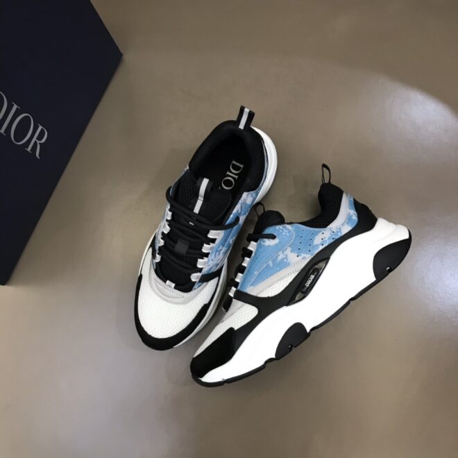 DIOR B22 Sneaker Blue Reflective - Image 7