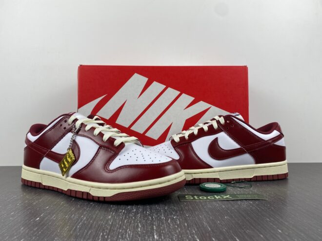 Nike Dunk Low PRM Vintage Team Red - Image 9