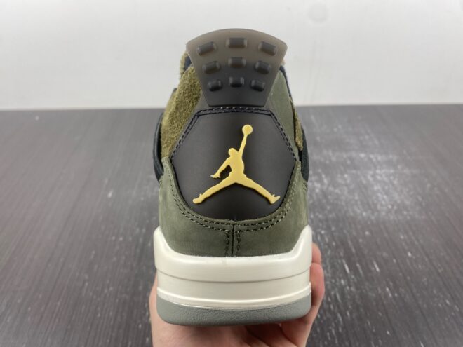 Air Jordan 4 Craft Medium Olive - Image 8