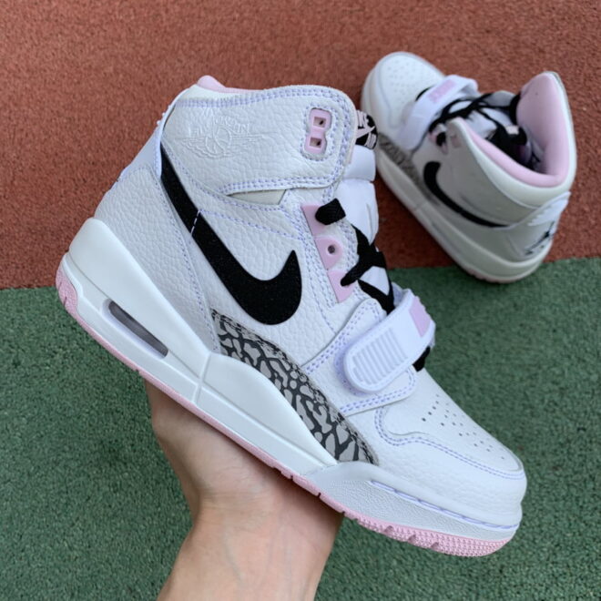 Air Jordan Legacy 312 White Black Pink Foam - Image 4