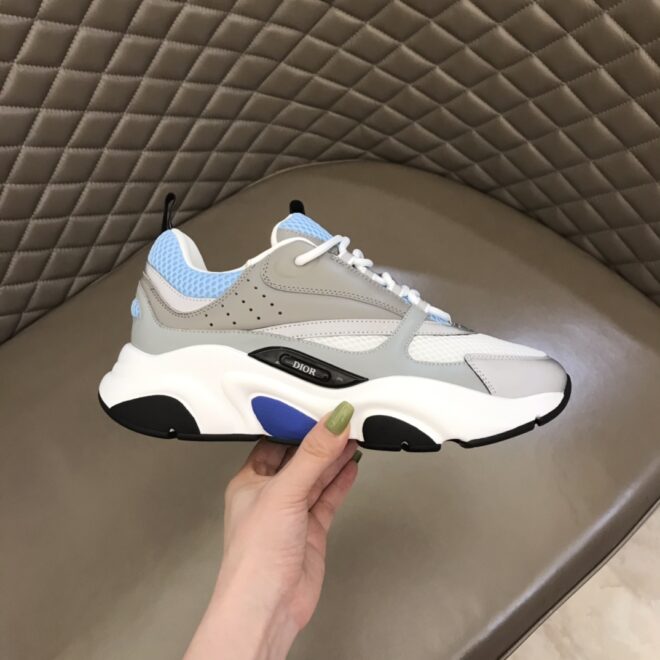 DIOR B22 Sneaker White Blue - Image 5