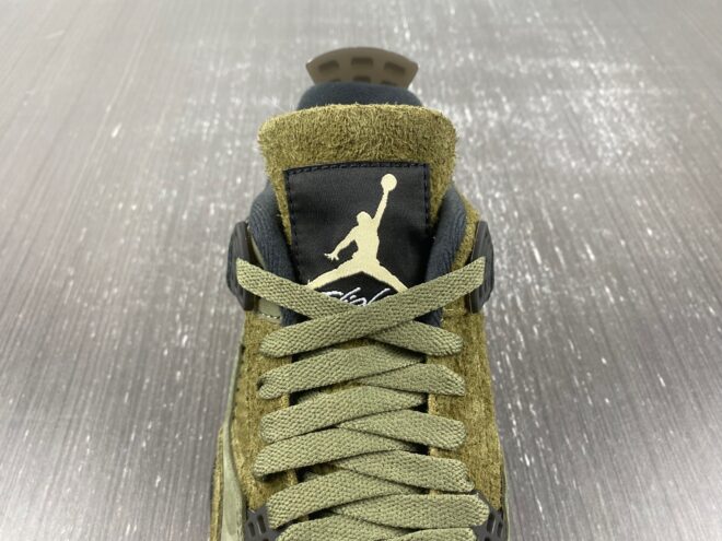 Air Jordan 4 Craft Medium Olive - Image 9