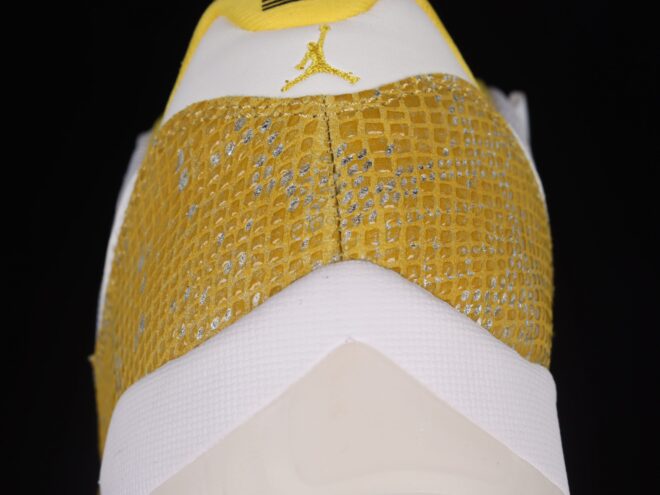 Air Jordan 11 Low Yellow Snakeskin - Image 8